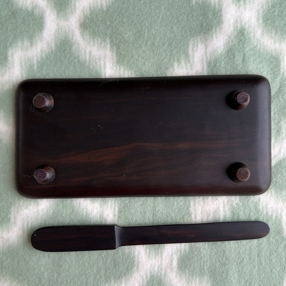 Solid wood stationary tray letter opener - Picture 5 of 8